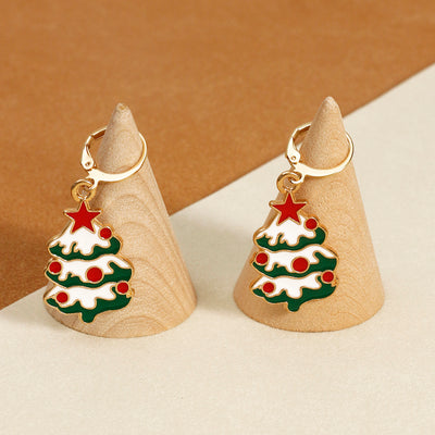 New Tree Earrings For Christmas