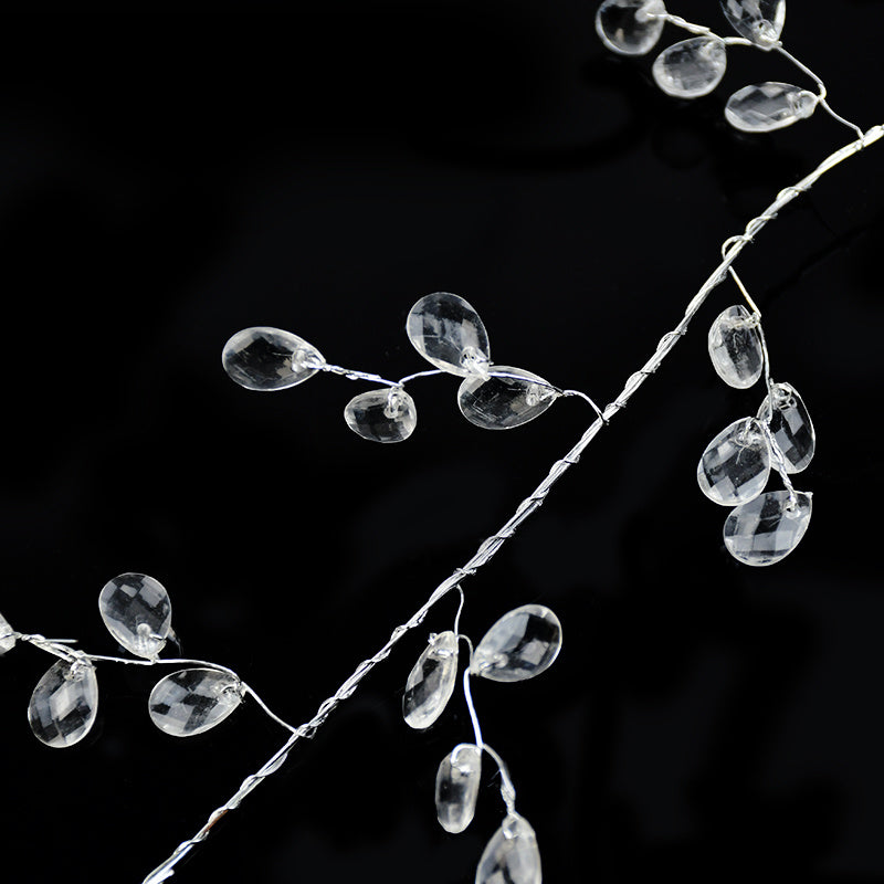 Acrylic Crystal Beads Garland Light String Accessories 100 120 150cm