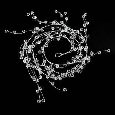 Acrylic Crystal Beads Garland Light String Accessories 100 120 150cm