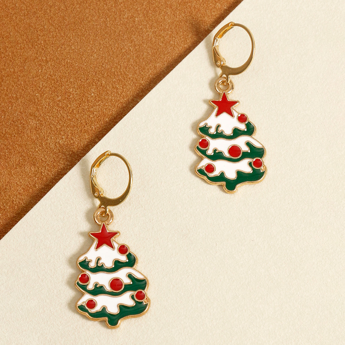 New Tree Earrings For Christmas