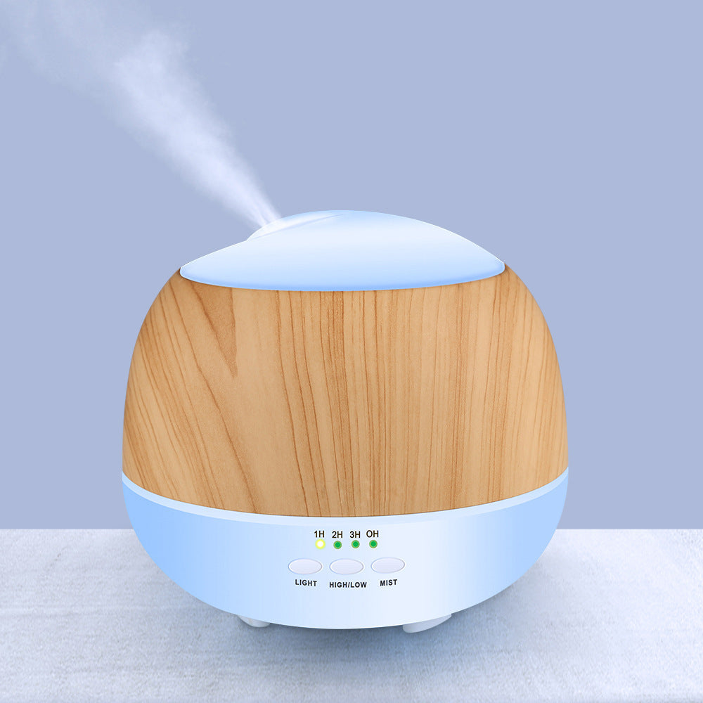 Wood grain essential oil aroma diffuser