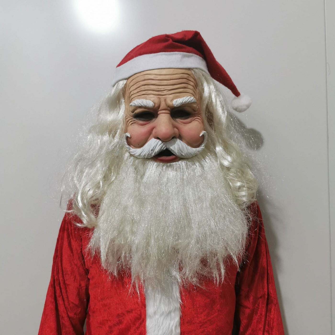 Santa Claus Wig Beard Mask Set