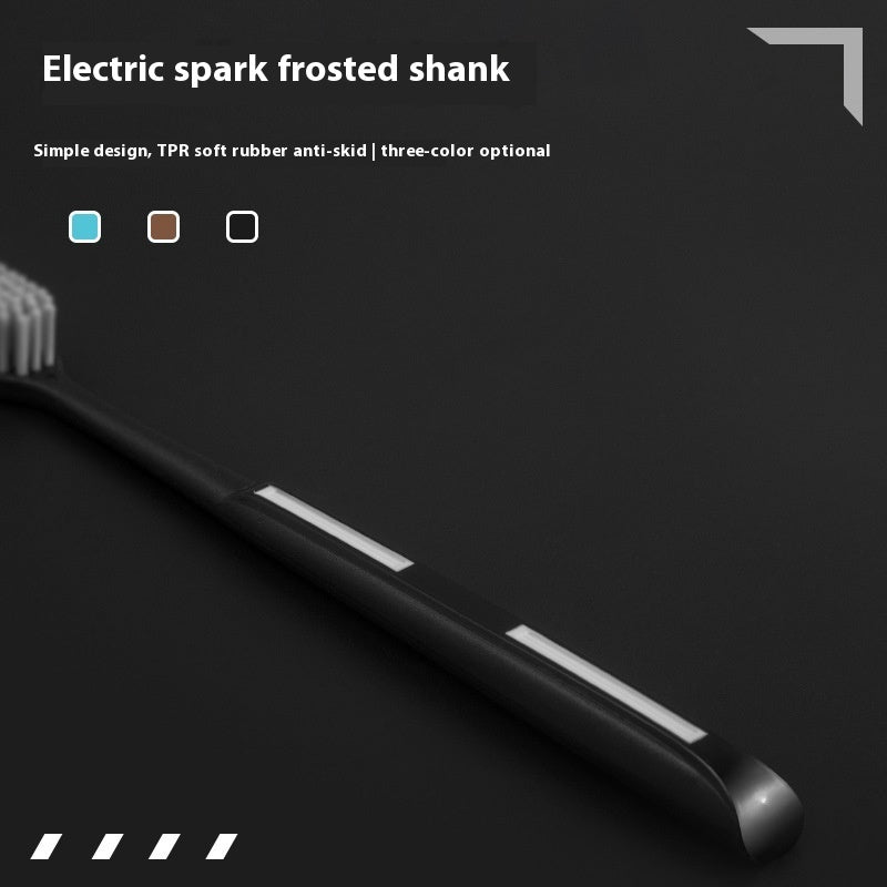 Household Portable 9 Hard Bristled Toothbrushes