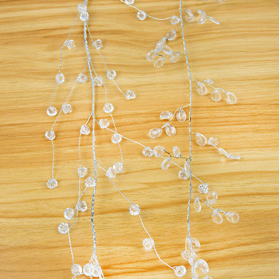 Acrylic Crystal Beads Garland Light String Accessories 100 120 150cm