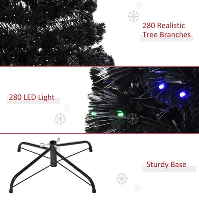 7ft Prelit Artificial Christmas Tree