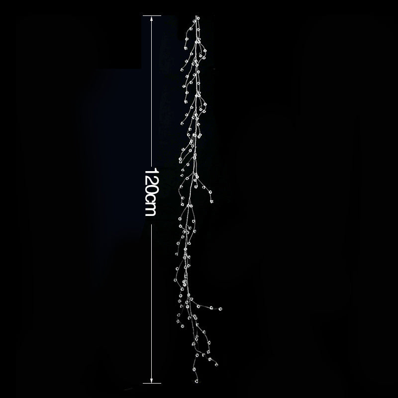 Acrylic Crystal Beads Garland Light String Accessories 100 120 150cm