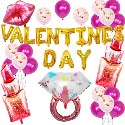 Valentine's Day Balloons Conjoined Love Wedding Decoration Balloons
