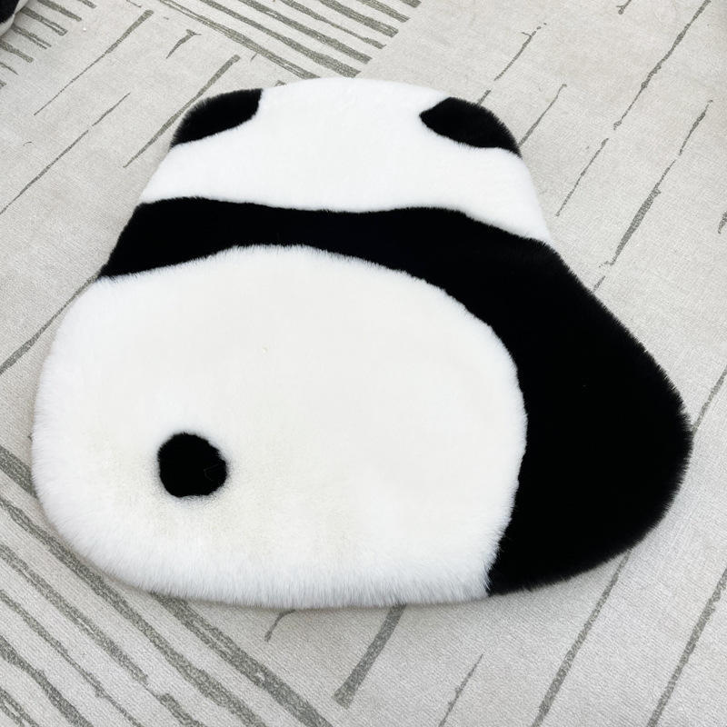 Cute Panda Back View Bedside Pillow Cushion