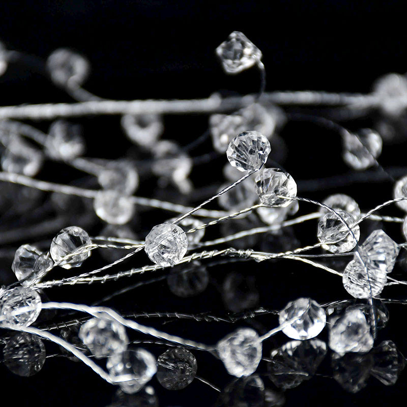 Acrylic Crystal Beads Garland Light String Accessories 100 120 150cm